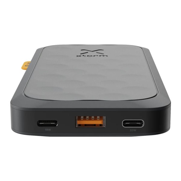 Ulkoakku 10000mAh 20W 2x USB-C + USB LED-näyttö Kompakti Muotoilu Xtorm Musta Svart