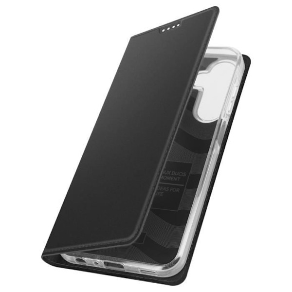 Taske til Samsung Galaxy A25 5G - DUX DUCIS - Sort - Kortholder Video Support Svart