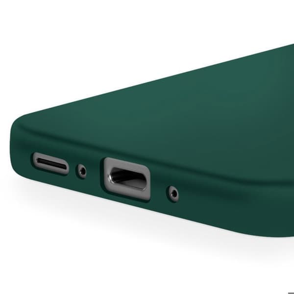 Coque Soft-Touch til Galaxy A37 i Semi-hård Antiskrid Silikone Grøn Grön