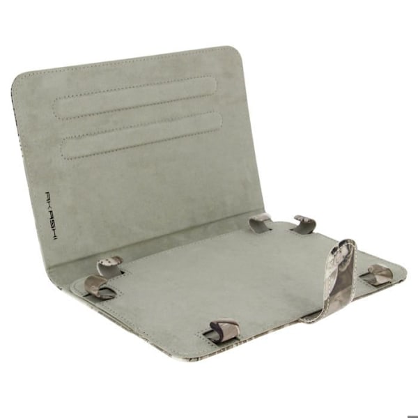 Housse Etui Folio Akashi Design Hollywood Tablets 7'' til 8''' Grå