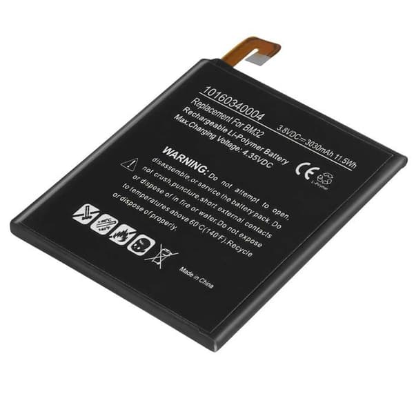 Batteri - AVIZAR - Xiaomi Mi 4 / 4 4G - Li-polymer - 3030mAh - 3.8V Sort Svart