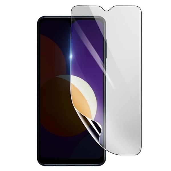 Suojakalvo - 3MK - Samsung Galaxy M12 - Iskunkestävä hydrogeeli - Läpinäkyvä - Naarmuuntumaton Transparent
