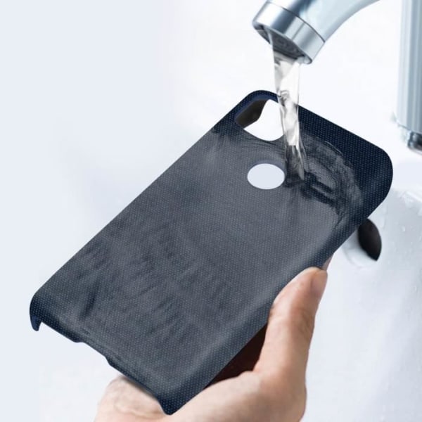 Google Pixel 4A Hard Case Anti-Fingerprint Stof Finish Vaskbar Blå Blå