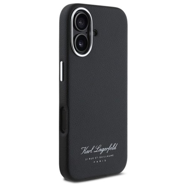 Karl Lagerfeld Hotel RSG - Coque til iPhone 16 (sort)