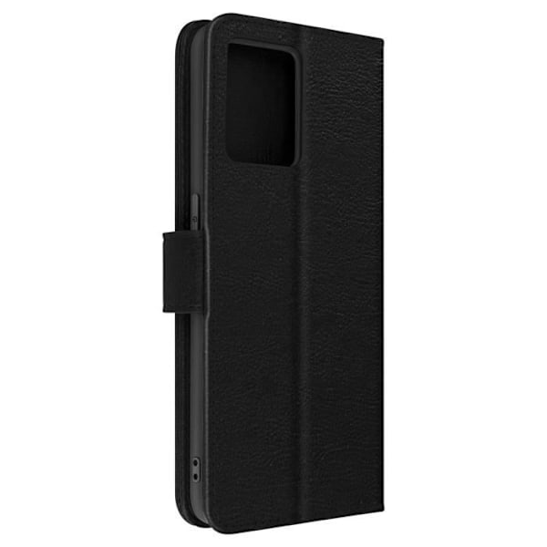 Oppo Reno 7 Case Flip Wallet Function Video Support Black svart