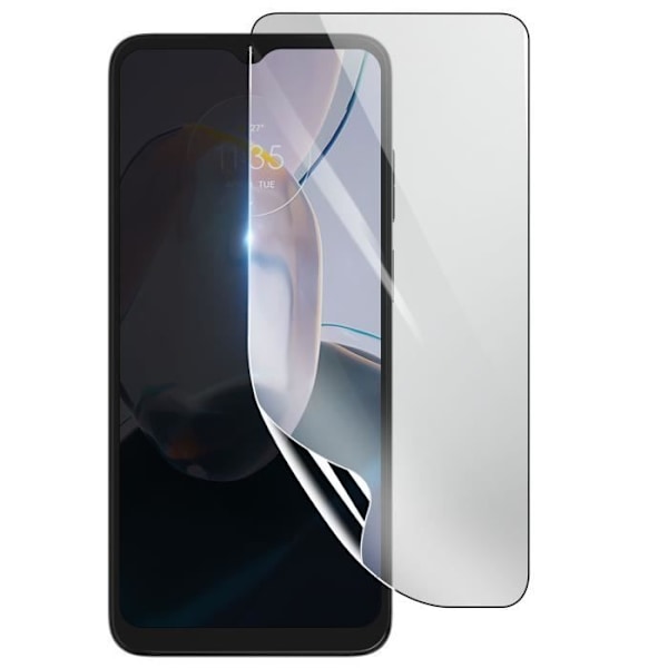 Skärmskydd - 3MK - Motorola Moto E22i - Stötsäker Hydrogel - Transparent - Reptålig Transparent