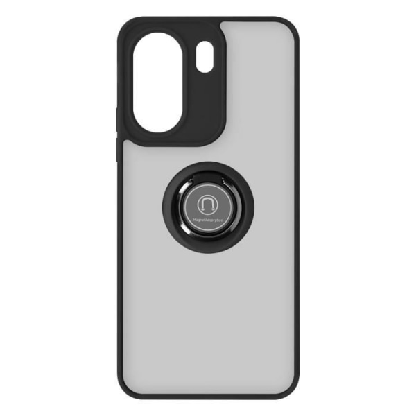 Smartphone taske - AVIZAR - Redmi 13C - Metalring - Ringrip Support - Sort Svart