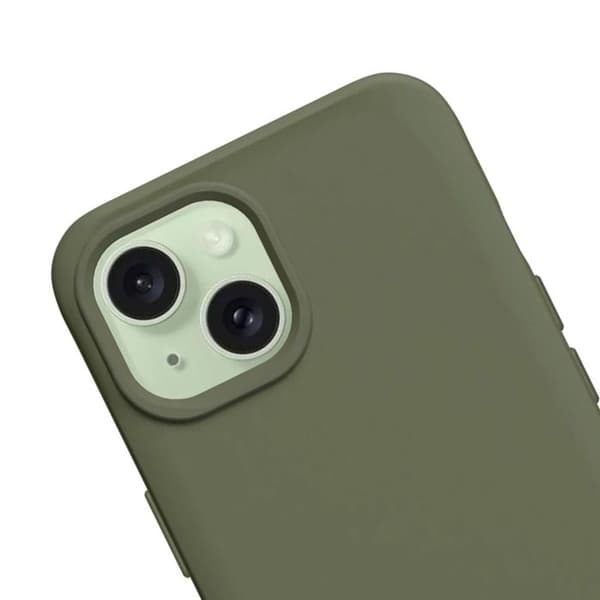 iPhone 15 Plus -kuori SolidX Langattomasti Lataava Rhinoshield Vihreä Grön