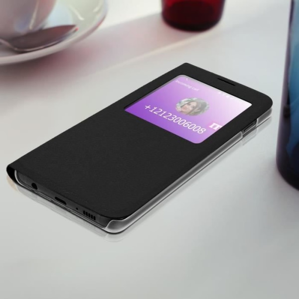 Vinduesskal - Galaxy - S10 - Hårdskal - Polycarbonat - Sort Svart