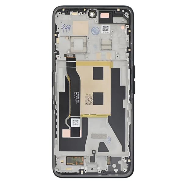 Fuldskærm - RELIFE - Nothing Phone 3a - LCD IPS - Kapacitiv Touchscreen - Sort Chassis Svart