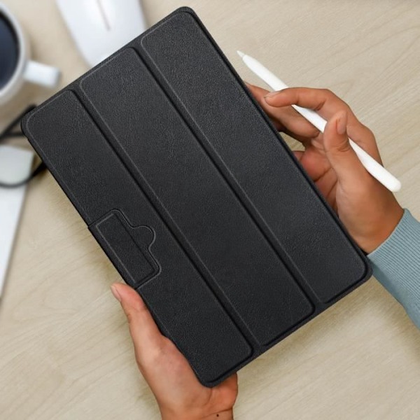 Taske til Lenovo Tab M10 Gen 3 - Support Video/tastatur - Sort Svart