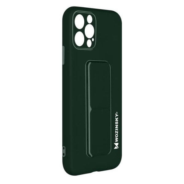 iPhone 12 Pro Case Silikone Foldbar Magnetisk Støtte Wozinsky grøn Grøn