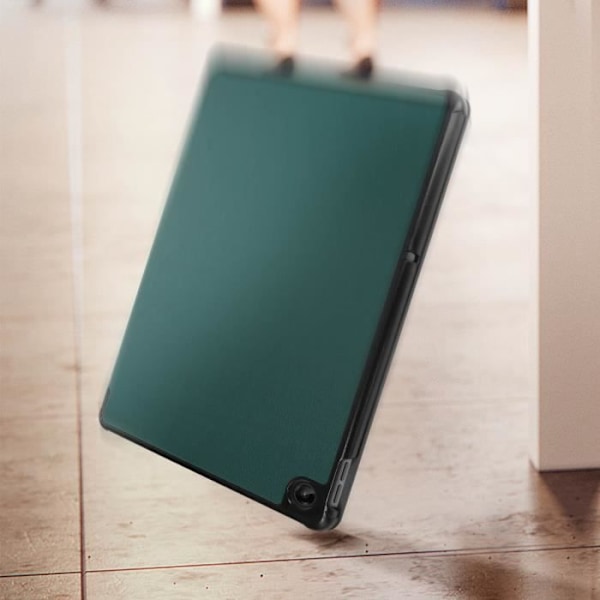 Cover til Lenovo Tab M10 Plus Gen 3 Support Standby Grøn Grön