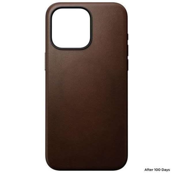 Nomad Coque Modern Læder Taske til iPhone 15 Pro Max Pro Brun