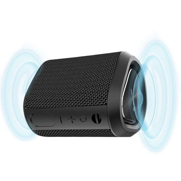 Bluetooth-højttaler - SWISSTEN - Sort - 15W - Batteritid 10 timer - IP55 Vandtæt Svart