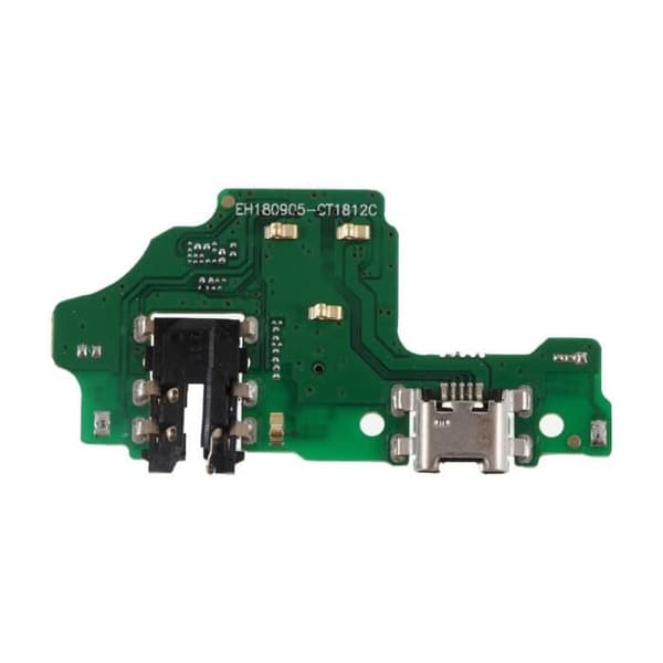 USB-C Opladerconnector - ReLife - Honor 8X - Indbygget Mikrofon - Jack Stik - Sort Svart