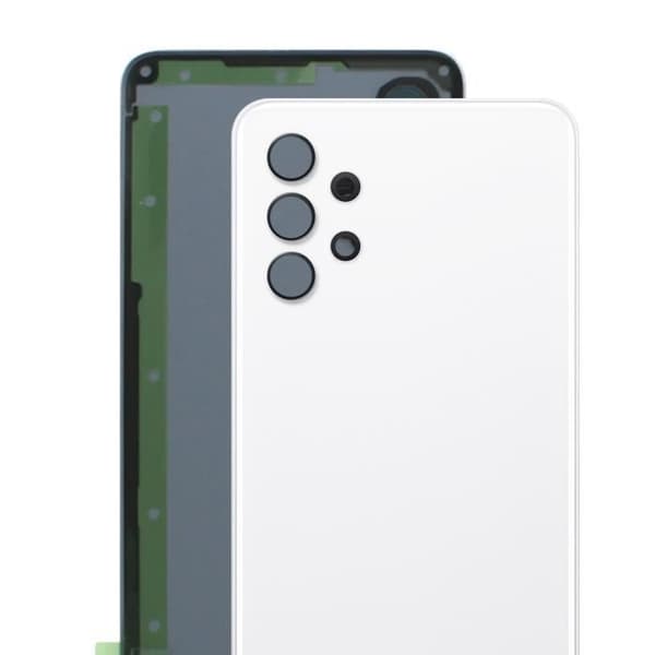 Cache Batteri - Samsung - Galaxy A32 - Hvid - Reservedele - Indbygget Klæbebånd Vit