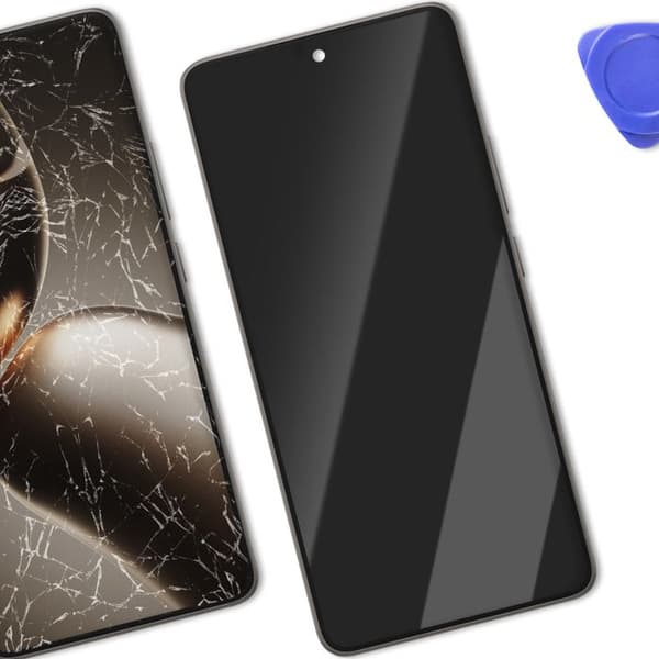Xiaomi 14T LCD-skärm - Touchscreen - Förmonterad chassi - 100% Original - Färg Grå Grå