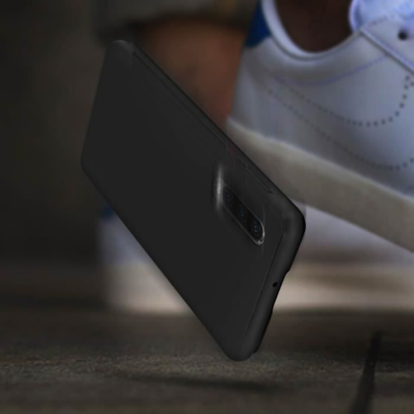 Étui - AVIZAR - Huawei P30 - Hård Skal - Stort Genomskinligt Fönster - Hel Skydd Svart