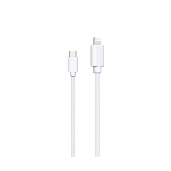 Lightning-kaapeli USB-C PD 27W Lataus ja Synkronointi POP-kokoelma 1,5 m Jaym Valkoinen Vit