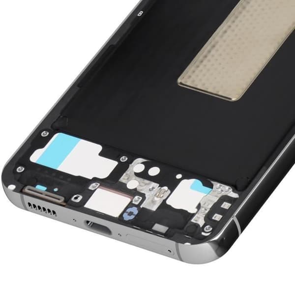 Central Chassis Reservedel til Samsung S23 Original Service Pack Samsung Grå