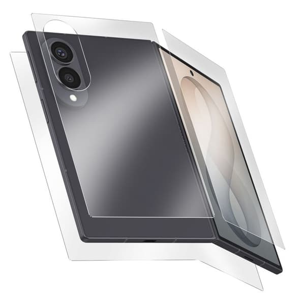 Skärmskydd för Galaxy Z Fold 8 Hydrogel Extern / Intern / Transparent Baksida Vit