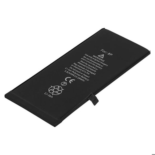 Internt batteri iPhone 8 Plus 2691 mAh Li-Ion ersätter 1IP3/49/109 Svart