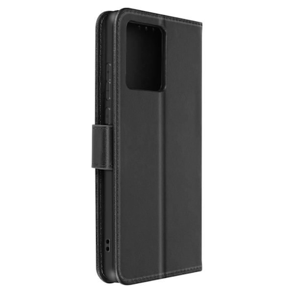 Taske til Motorola Edge 40 Neo - AVIZAR - Wallet Flip Video Support - Sort Svart
