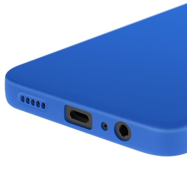Coque - Honor - 200 Smart - Mjuk Silikon - Repellerande - Skyddad Kamerablock Blå