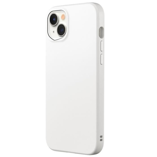 Coque - RHINOSHIELD - iPhone 14 Plus - Hvid - Stødabsorberende - Solid silikone Vit
