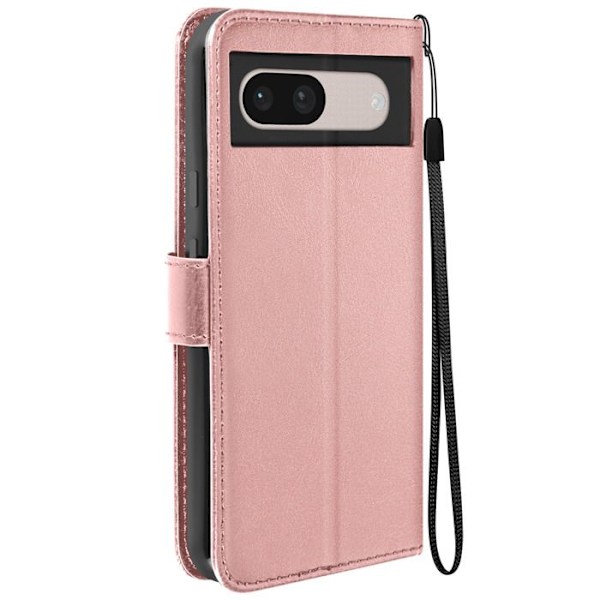 Etui til Google Pixel 8A - MAYAXESS - Pungholderfunktion - Pink - Syntetisk Rosa