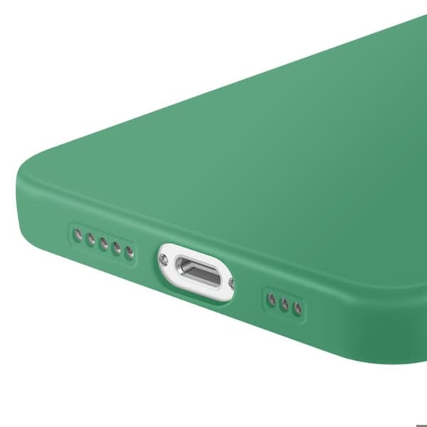 Coque - Silikon - iPhone 16e - Mjuk - Grön - Slät Yta Grön