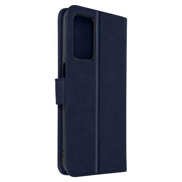 Hölster - AVIZAR - Plånboksfodral - Mörkblå - Videostöd Funktion - Oppo A16/A16s Midnattsblå