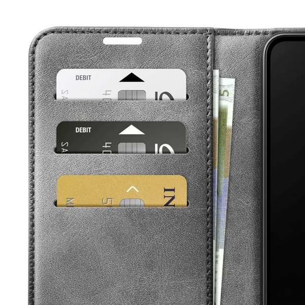Plånboksfodral för iPhone 17 Pro Columbia Edition med Stödfunktion Zanaé Grå Grå