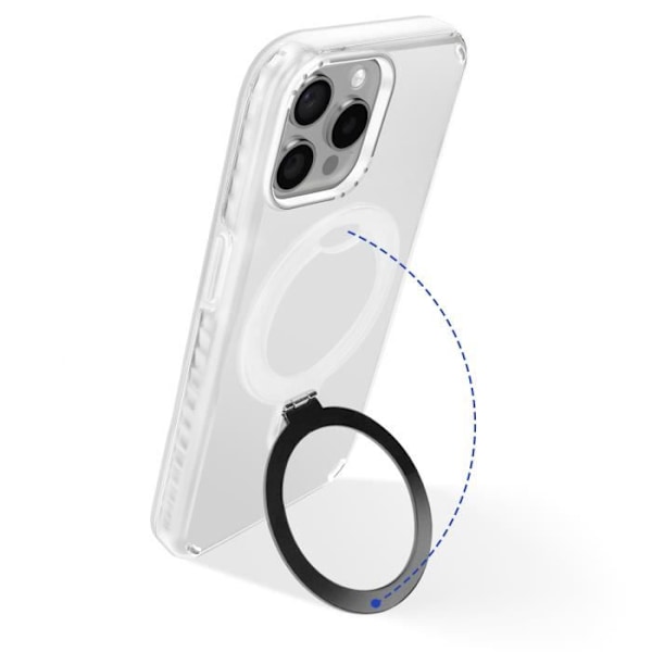 MagSafe-skal för iPhone 13 Pro Max Stötsäker med Fällbart Stöd Vit Hvid