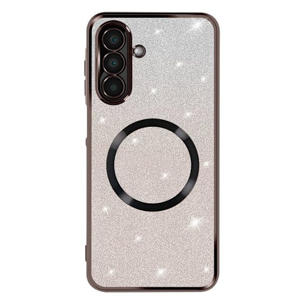 Coque MagSafe til Samsung Galaxy A26 Silikone Glimmer Sort Svart
