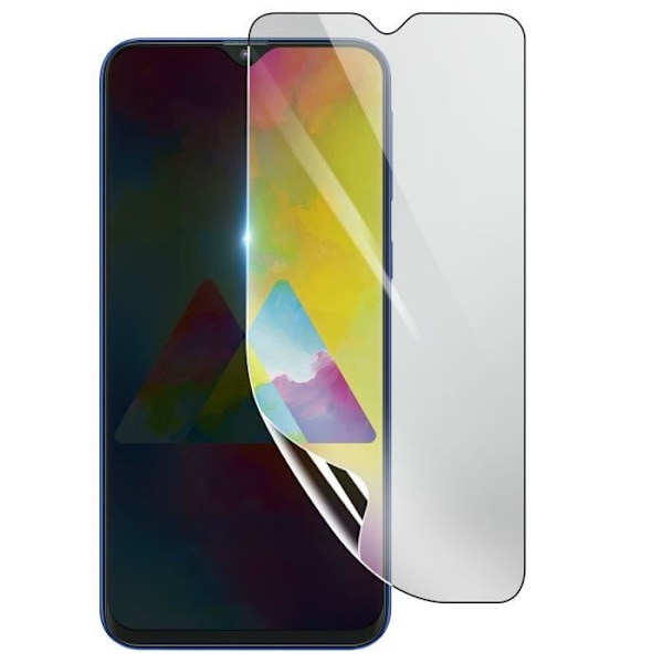 Skärmskydd - 3MK - Samsung Galaxy M20 - Stötsäker Hydrogel - Transparent - Reptålig Transparent