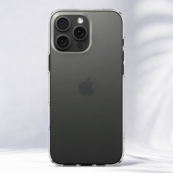 Silikonikotelo iPhone 16 Prolle Iskunkestävä Slim Design Qi -yhteensopiva Spigen SGP läpinäkyvä Transparent