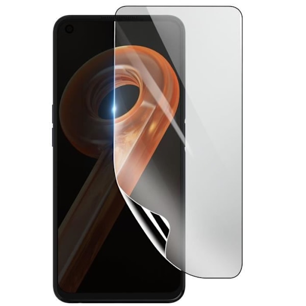 Skärmskydd - 3MK - Realme 9i 5G - Stötsäker Hydrogel - Reptålig - Transparent Transparent