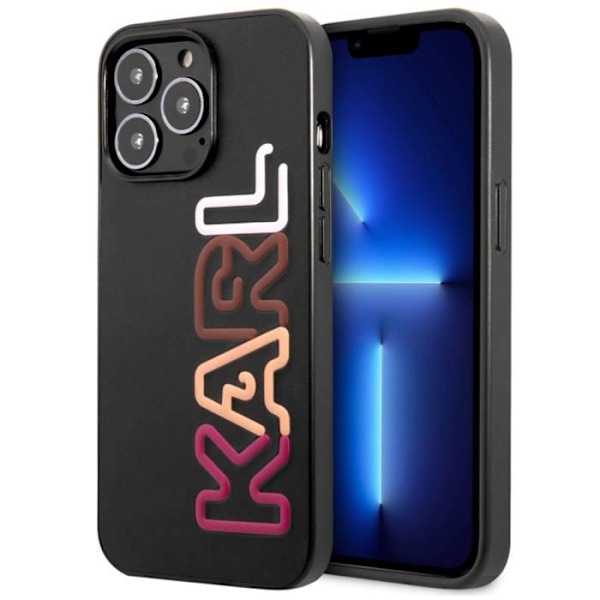 Cover til iPhone 13 Pro Stødsikker med hævede kanter Karl Lagerfeld Sort