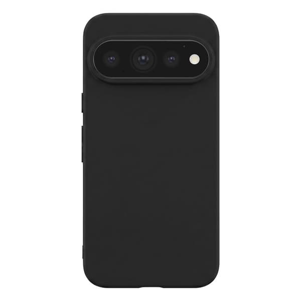 Siliconfodral för Pixel 11 Pro, Stötsäkert, Oljeavvisande, Svart Svart