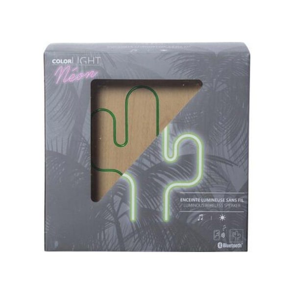 Bluetooth-kaiutin - BIGBEN INTERACTIVE - Neon Cactus - Koko S - 9W - Bluetooth 4.1