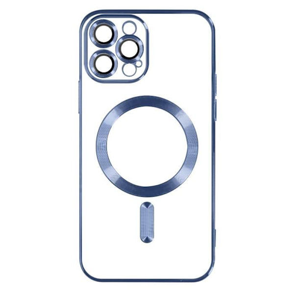 Coque - Apple - iPhone 13 Pro - Silikon - Ljusblå - Kromad kant Ljusblå