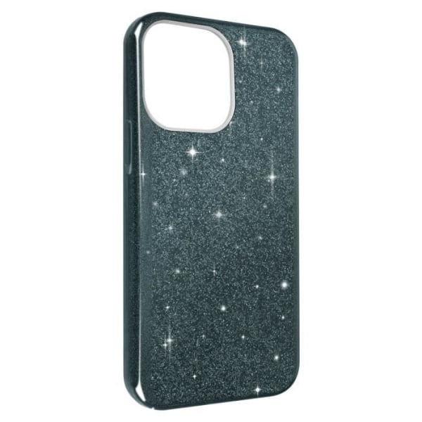 iPhone 14 Pro Max Case Glitter Irrotettava Silikoni Puolijäykkä Sininen