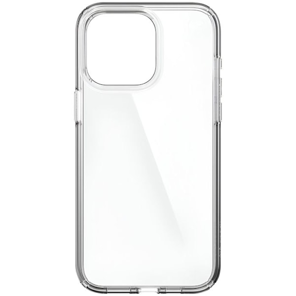 iPhone 15 Pro Max - Putkenkestävä Presidio Perfect-Clear Speck Läpinäkyvä kuori Vit