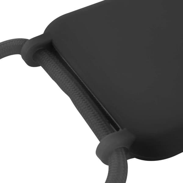 Premium TPU farvet blonder coque til iPhone 7 / 8 med Moxie sort halskæde Sort