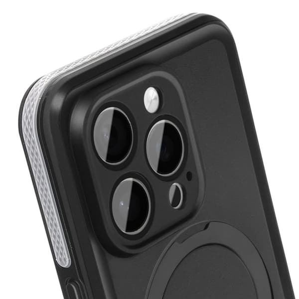 Vandtæt cover - Redpepper - iPhone 16 Pro Max - MagSafe - IP68 - Sort Svart