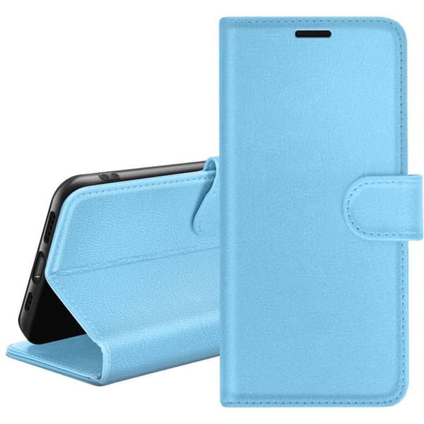 Plånboksfodral för Xiaomi Redmi Note 14 4G Stöd och Flik Zanaé Ljusblå Blå