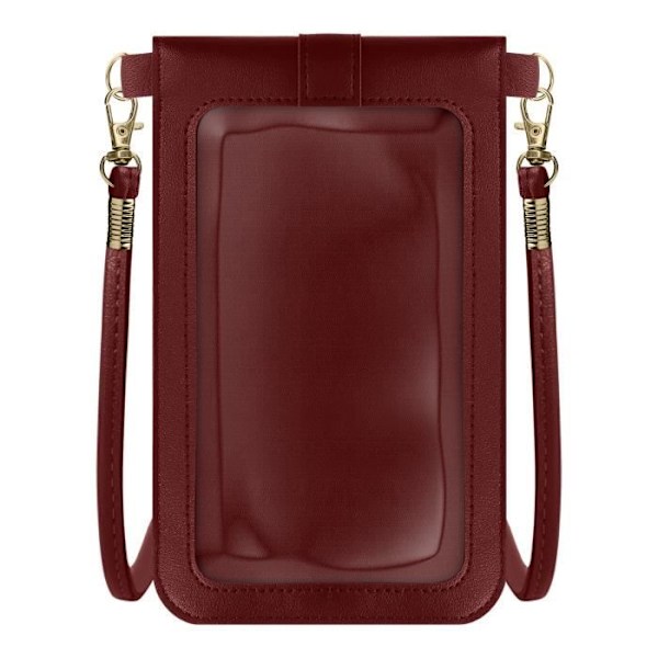 Universaali älypuhelintasku Burgundy Laukku
