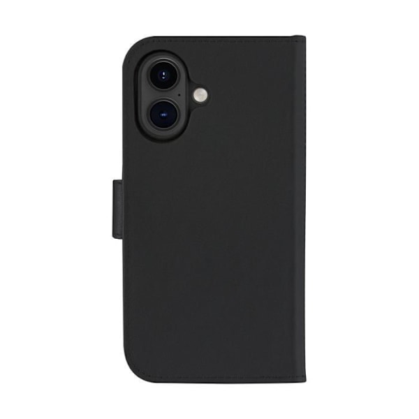 Etui til Apple iPhone 16 Kompatibel med MagSafe Folio 2 i 1 Model Lynge DBRAMANTE1928 Sort Svart